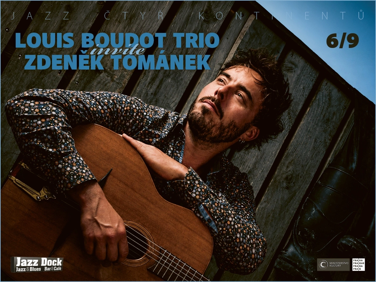 Louis Boudot Trio:invite Zdeněk Tománek (FR/CZ)