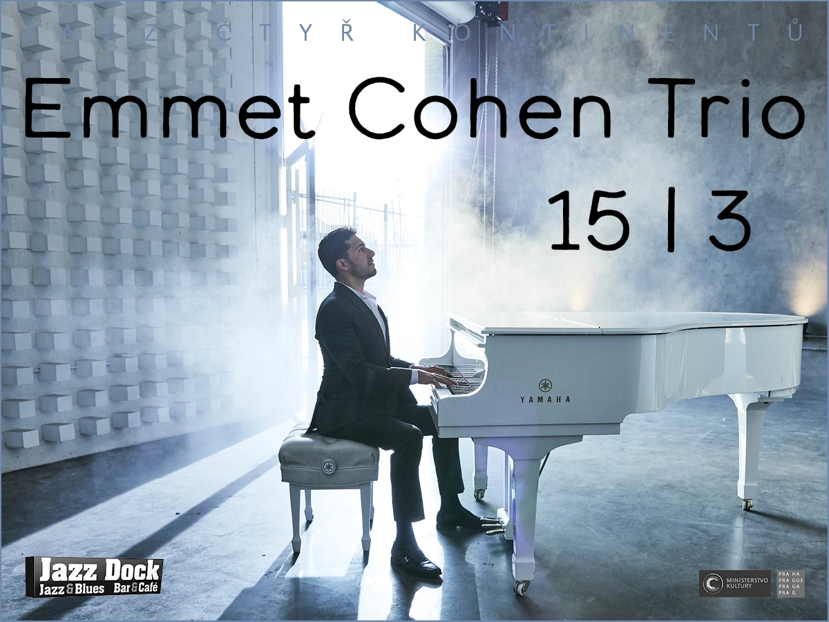 Emmet Cohen Trio (USA):JAZZ ČTYŘ KONTINENTŮ