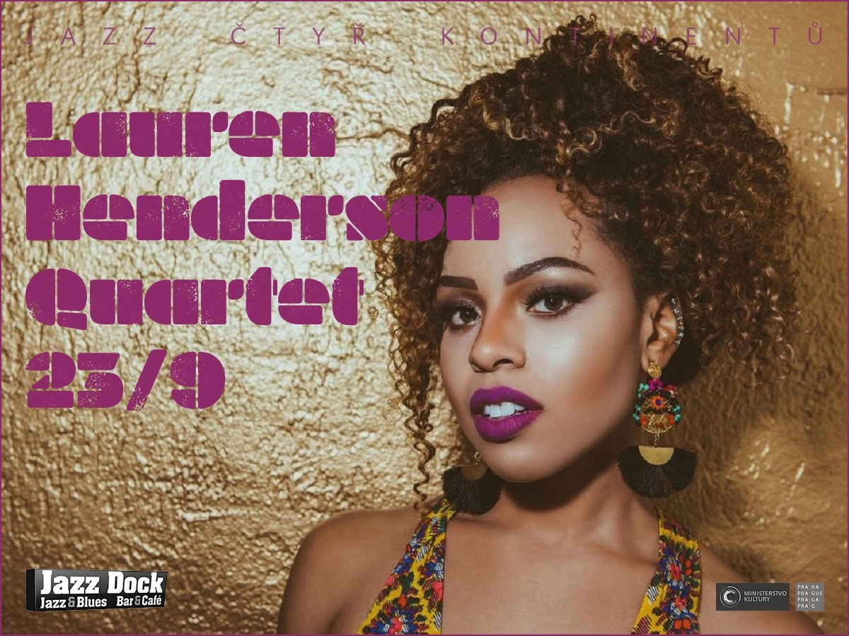 Lauren Henderson Quartet (USA/CZ): JAZZ OF FOUR CONTINENTS