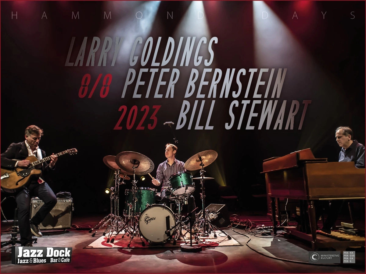JAZZ ČTYŘ KONTINENTŮ: Larry Goldings / Peter Bernstein / Bill Stewart (USA)