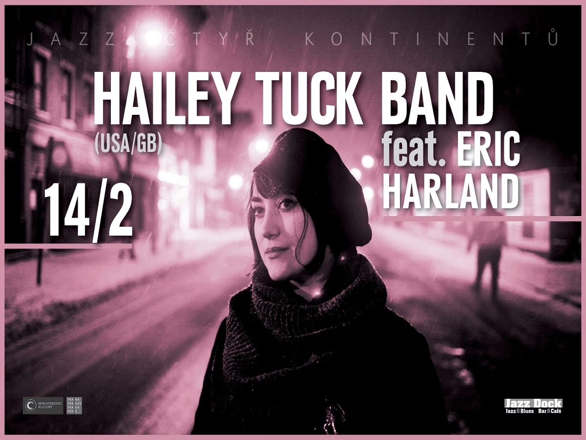 Hailey Tuck Band ft. Eric Harland (USA/GB):JAZZ ČTYŘ KONTINENTŮ