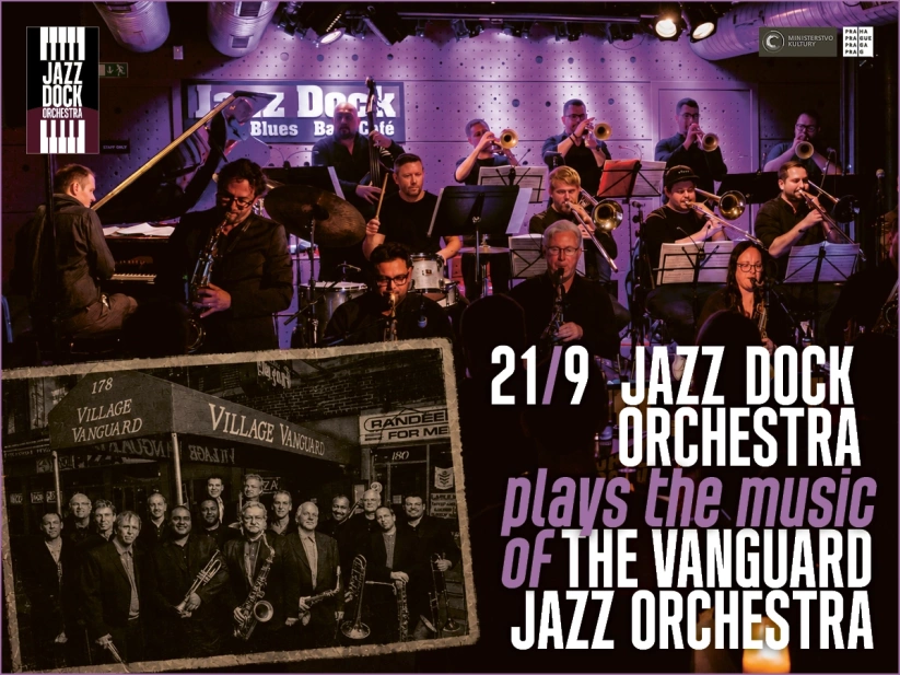 Jazz Dock Orchestra plays the music of The Vanguard Jazz Orchestra