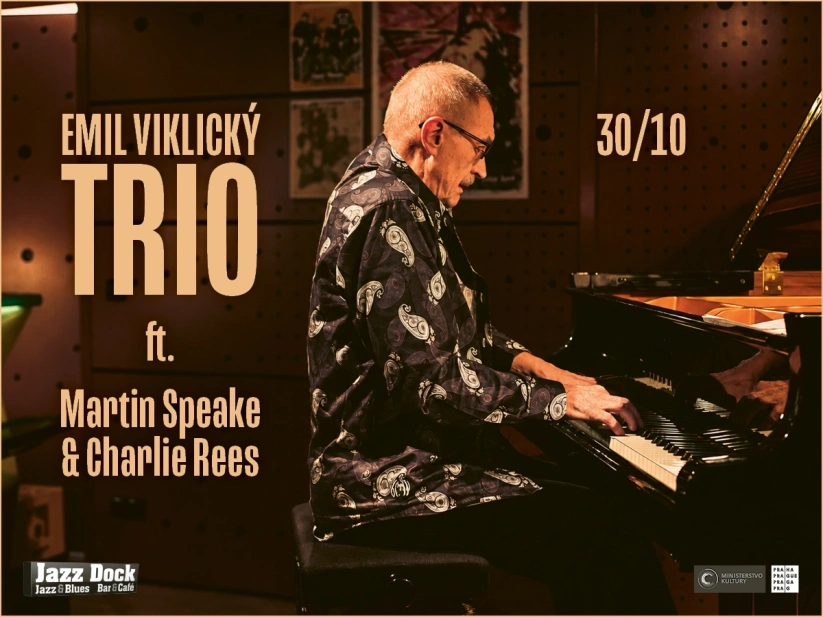 Emil Viklický Trio:ft. Martin Speake & Charlie Rees (CZ/UK)