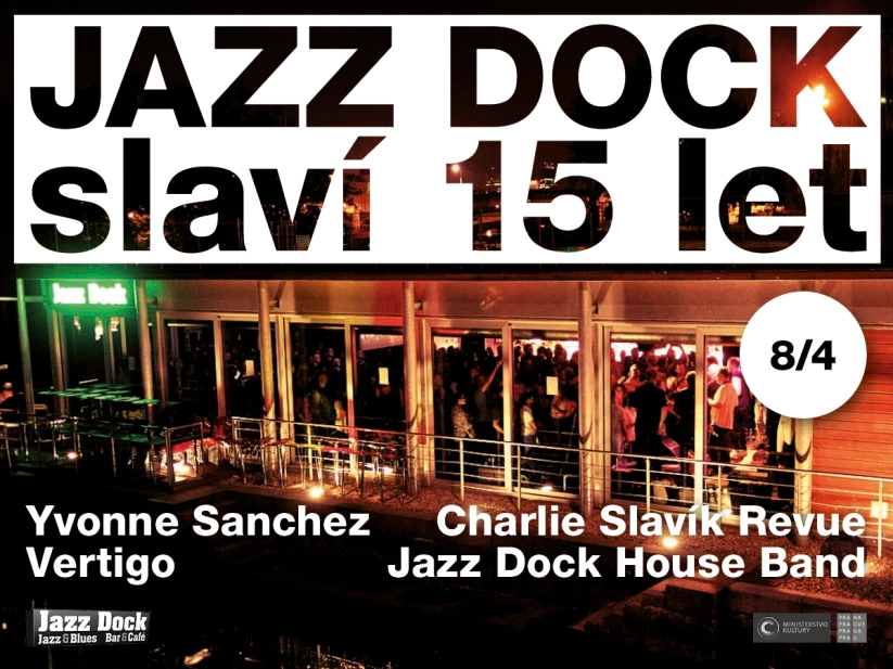 Koncert k 15. výročí klubu Jazz Dock